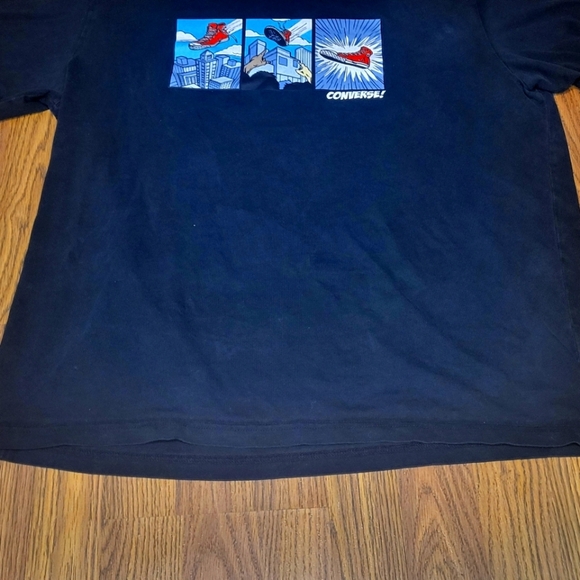 Converse Comic Graphic Tee Red Chuck Taylor Pop Art Men's XXL A74 - Picture 4 of 7